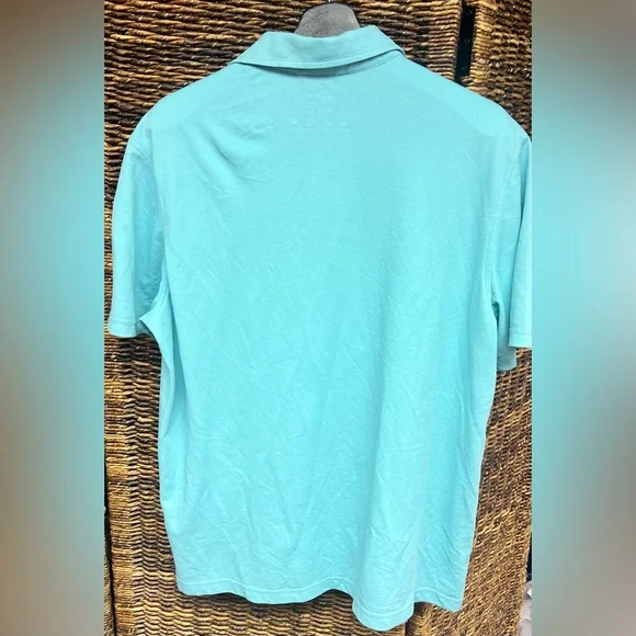 Brax- Ultralight, Style: Pepe,‎ Men's Teal Blue Polo Shirt- Size: Large